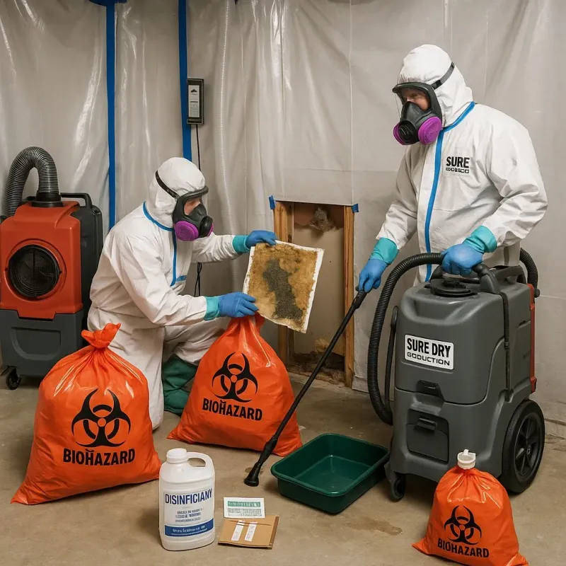 Contaminated Water Handling Protocols process in Watts Mills, SC