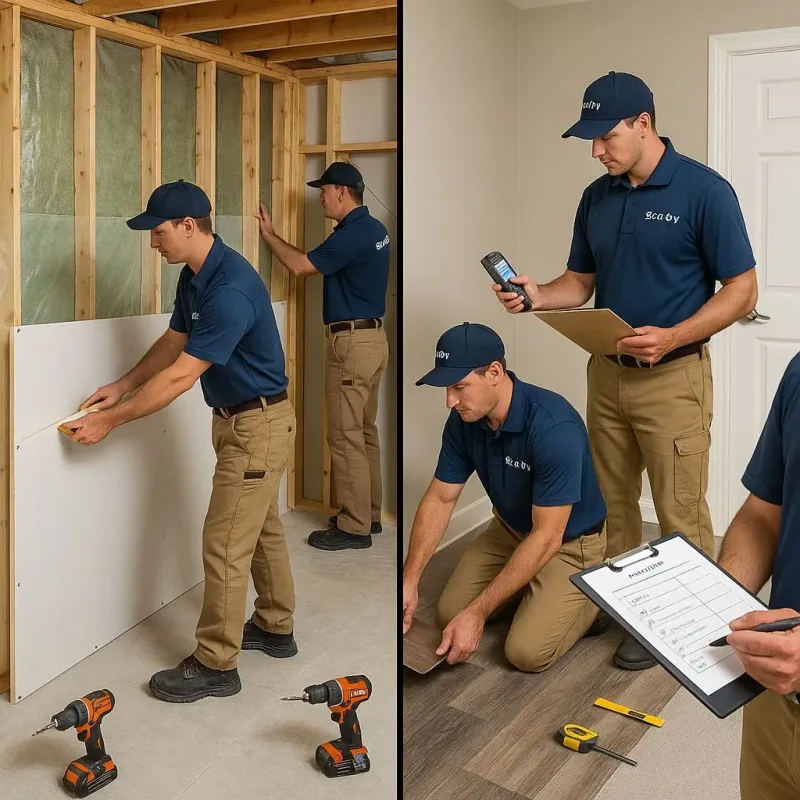Repairs and Reconstruction process in Watts Mills, SC